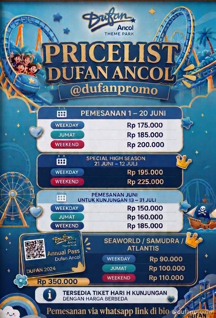 tiket dufan murah since 2023 | @dufanpromo kesussu tweet media