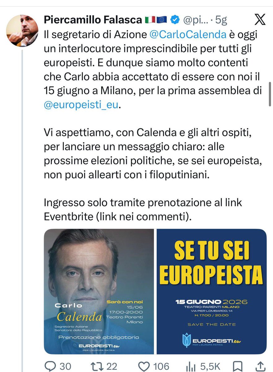 Partito_Libdem's tweet photo. Ciao @pier_falasca, bella iniziativa. 

Ma possiamo chiederti perché non siamo stati invitati ?

Noi siamo europeisti e vogliamo costruire un’offerta politica liberale, unitaria, radicata sui territori, autorevole e contendibile.

Sicuramente non vogliamo mettere l’ego (ipertrofico) di nessuno davanti a questo progetto. Sbagliamo ?

Grazie per la cortese risposta.