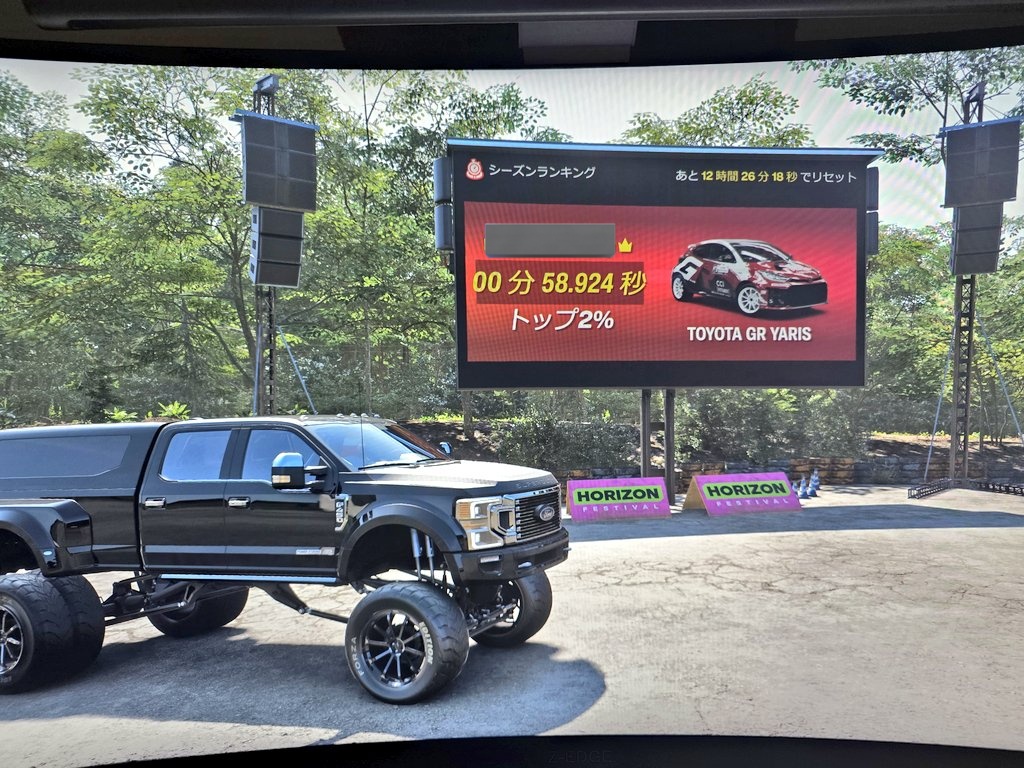 PeterPan_SK8's tweet photo. FORZA HORIZON 6のシーズンイベントのタイムアタックで上位２％に入れた！
そこそこ速いと言っていいと思っている✨
 #ForzaHorizon６ https://t.co/YDSWZpvKL4