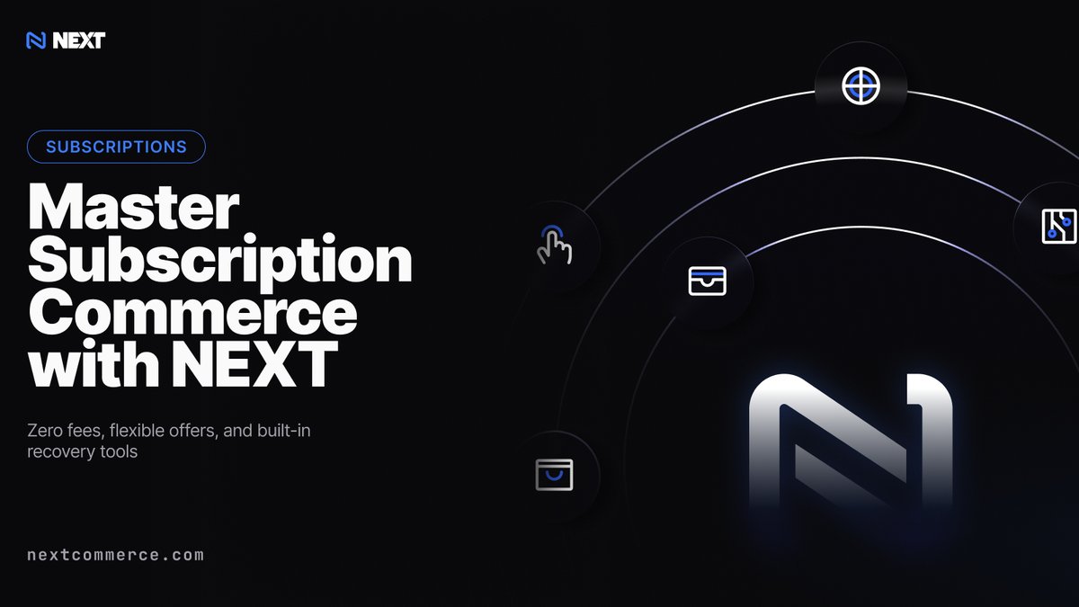 Next Commerce tweet media