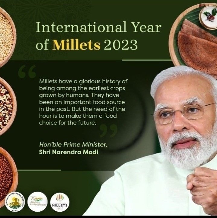 MilletsOfIndia's tweet photo. @MOFPI_GOI @iChiragPaswan @RavneetBittu @MIB_India @PIB_India @NiftemHaryana @NIFTEM_Tnj @PMFMEScheme @airnewsalerts 👏💐👌 Innovations can only lead to   developments. Be it New varieties eg. Biofortified #Millets #Shreeanna, Primary &amp; Secondary processing machineries,innovative Packaging or branding. 🙏 requesting @PMOIndia @ @MOFPI_GOI for National Campaign same as done for Eggs &amp; Polio. 1/2 https://t.co/tp806NpuuH