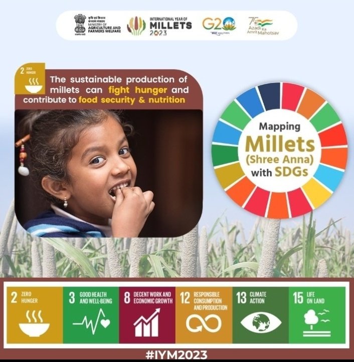MilletsOfIndia's tweet photo. @MOFPI_GOI @iChiragPaswan @RavneetBittu @MIB_India @PIB_India @NiftemHaryana @NIFTEM_Tnj @PMFMEScheme @airnewsalerts 👏💐👌 Innovations can only lead to   developments. Be it New varieties eg. Biofortified #Millets #Shreeanna, Primary &amp; Secondary processing machineries,innovative Packaging or branding. 🙏 requesting @PMOIndia @ @MOFPI_GOI for National Campaign same as done for Eggs &amp; Polio. 1/2 https://t.co/tp806NpuuH