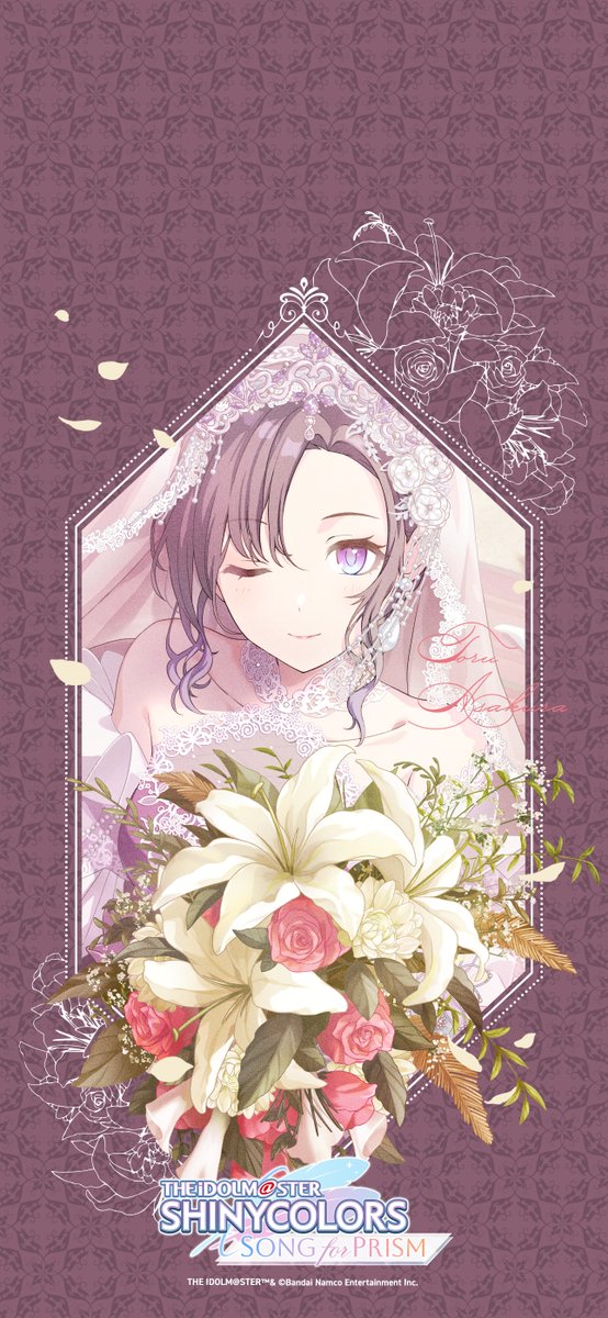 imassc_prism's tweet photo. パールが似合う6月、祝福に包まれるジューンブライドの時期がやってきました✨️

ドレス姿の透さんの壁紙をプレゼント♪

【遠心、】浅倉 透
6/10(水) 11:59まで登場中です～

#シャニソン https://t.co/YVxu6pYDQG