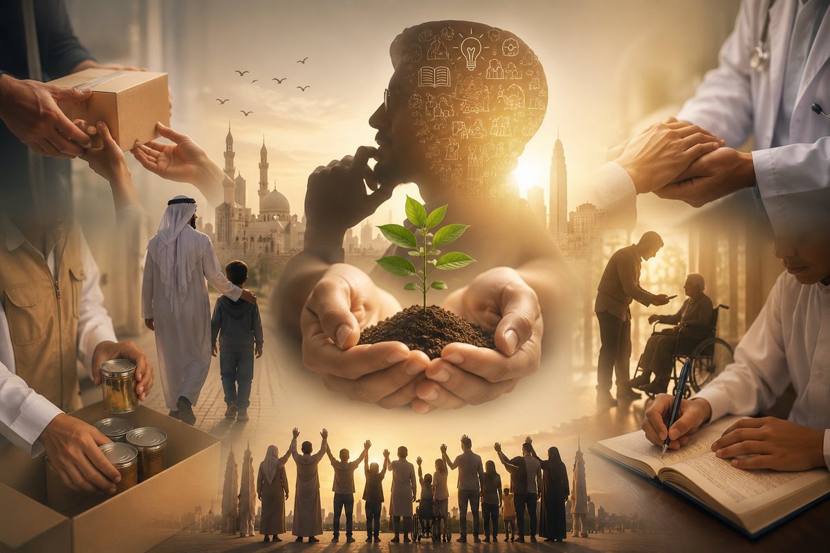 TSK4IA's tweet photo. خلف كل مجتمعٍ واعٍ،
أيدٍ تعمل بصمت،
وعقول تؤمن أن خدمة الإنسان
أعظم استثمار للأثر والبقاء.

@khwbraa

#القطاع_الثالث #خبراء #السعودية_العظمى #أرض_عامرة #نحلم_ونحقق #والوعد_2030 https://t.co/ezCrXd5bIt