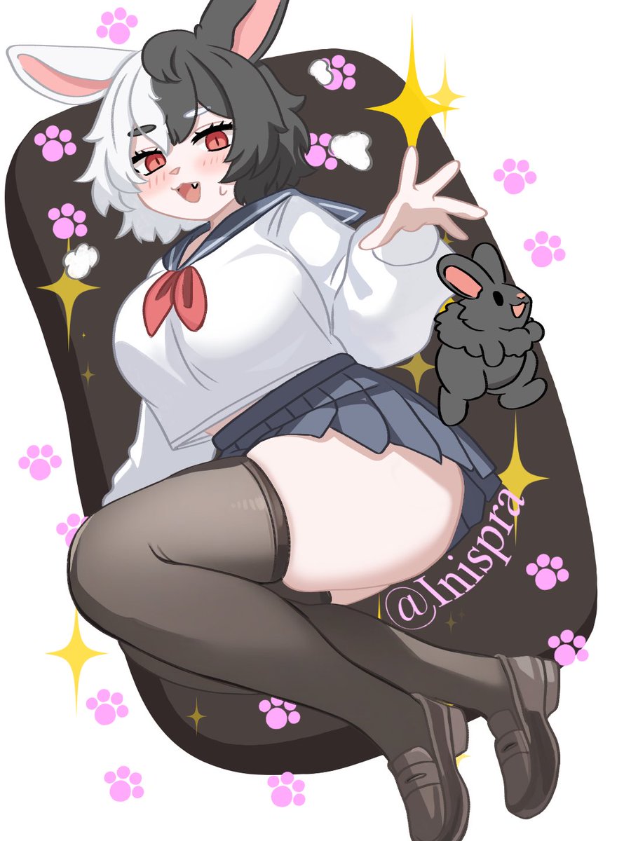 Inispra's tweet photo. Can you tell I can’t do backgrounds?
꒷꒦︶꒷꒦︶꒷꒦

Want to commission me? Checkout my linktree in my bio!

Human Bunny Ina~
꒷꒦︶꒷꒦︶꒷ https://t.co/bSxnRB1Tj7