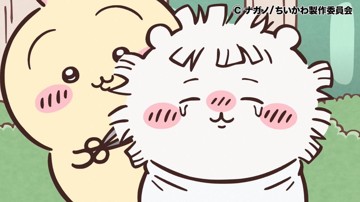 『ちいかわ』アニメ公式 tweet media