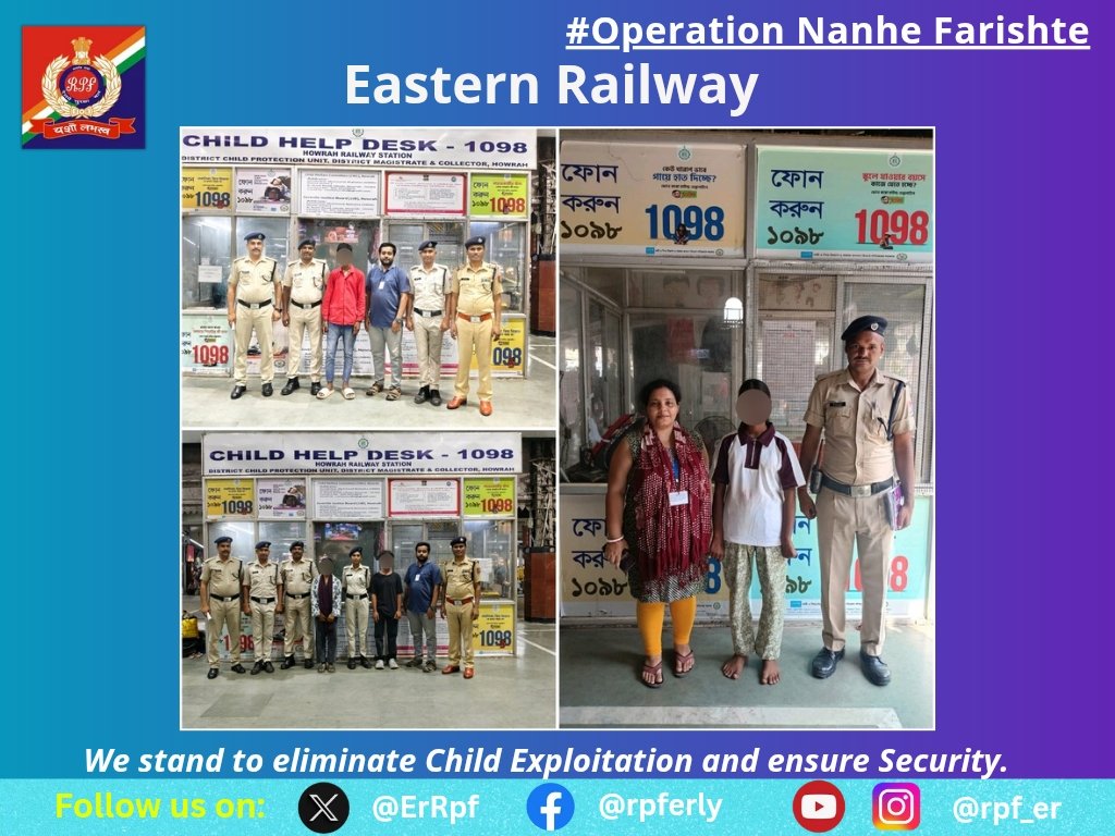 RPF Eastern Railway tweet media
