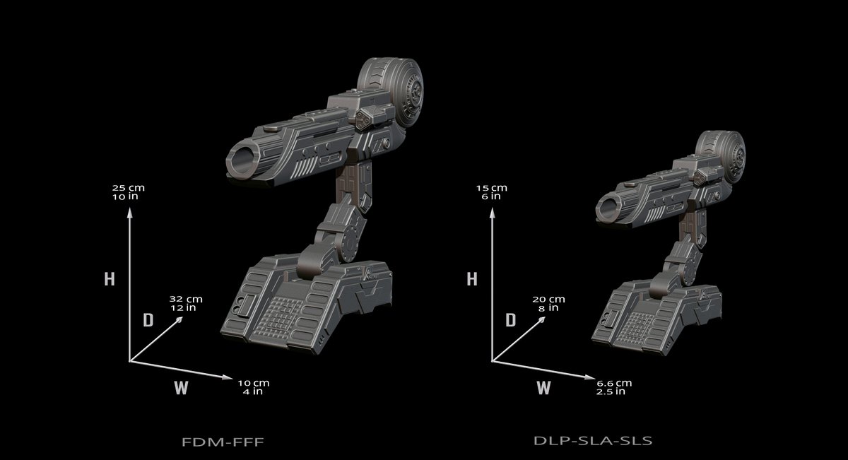 Cody3D's tweet photo. Predator Shoulder Cannon plasma Two Size File STL – OBJ for 3D Printing
Cult3D$2,9
https://t.co/3oVc7a5Bpx
#Predator #Predator_Cannon_plasma #Predator_Mask #Jungle_Hunter #Predator #3D_art #3D_artist #Printer_3D #Model_Printing #Model_3D #File_STL #File_OBJ https://t.co/TN9RUzGExn