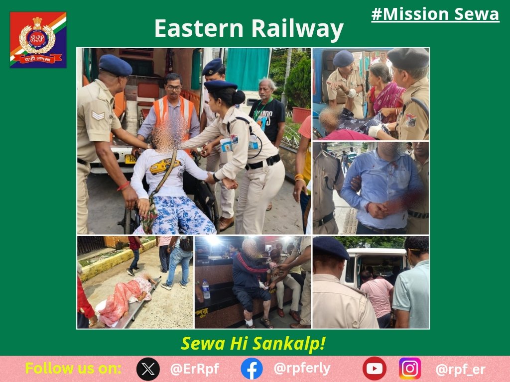 RPF Eastern Railway tweet media
