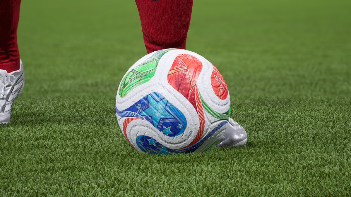 SoccerGaming's tweet photo. 📢 #eFootball v5.5.0 is now live! ⚽

🎮 Gameplay &amp; Interface Improvements
🌍 New National Teams
⚽️ Trionda Ball Added (World Cup)
🏟️ Estadio Azteca Updated
🎦 New Cinematics
👕 New Kits
👤 New Player Faces
⭐ New Legends
❌ USL Championship License Removed https://t.co/PhtLZUwwkg