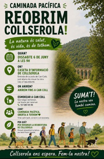 jordicampos's tweet photo. Reobrim #Collserola! https://t.co/RpEkknBHFn