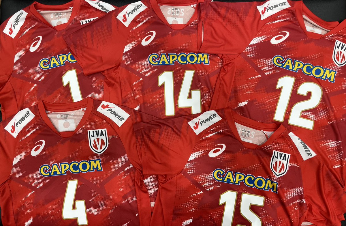 数量限定】 #アシックス 2026 バレーボール男子日本代表レプリカシャツ