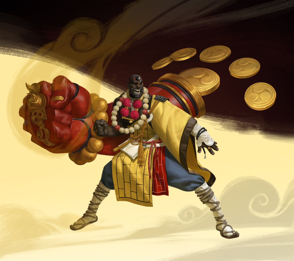 OSporin's tweet photo. Demon Soul Monk https://t.co/HeuSfaBmOE