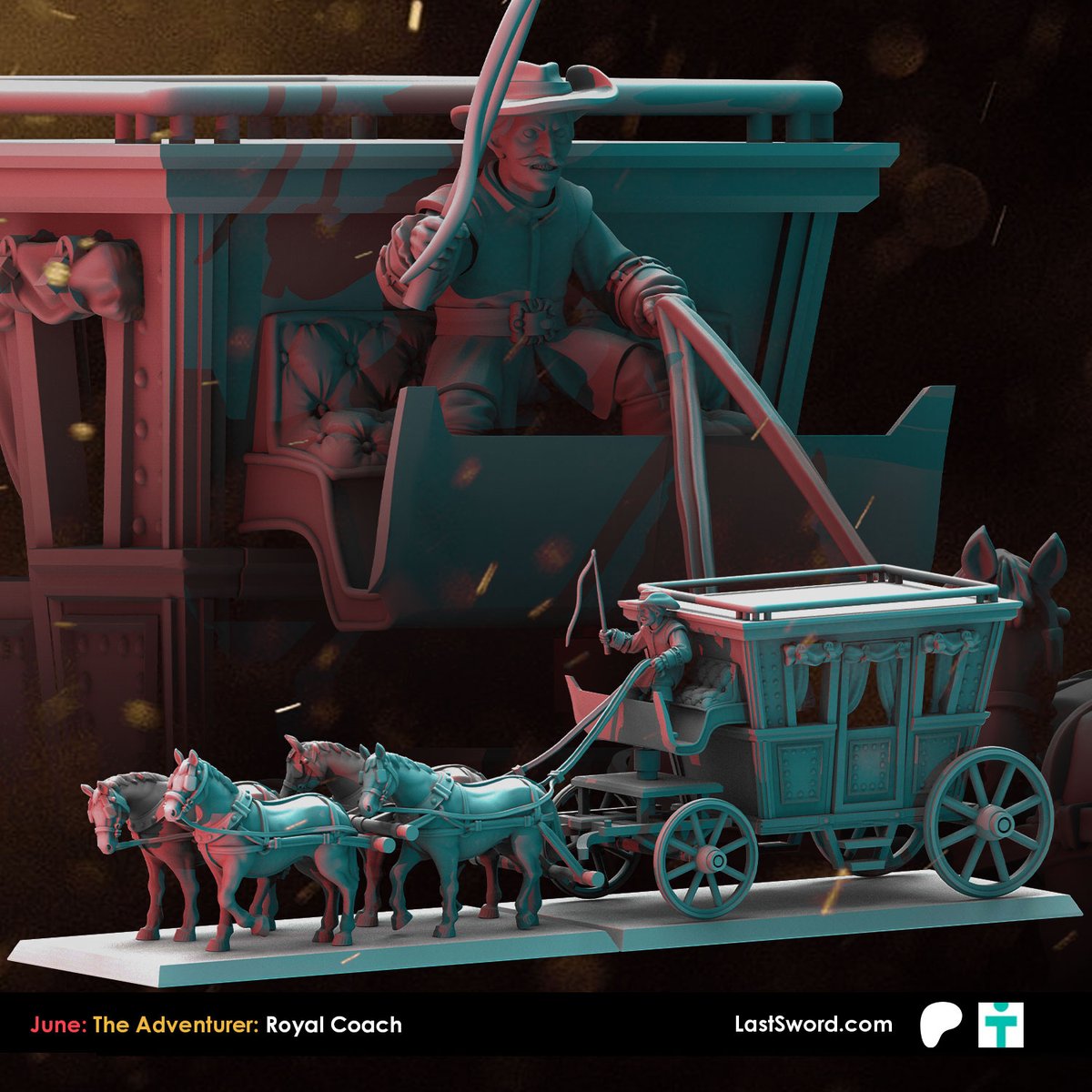 LastSwordMinis's tweet photo. June Patreon: The Adventurer: Man in the Iron Mask
The most discreet means of transport, where no one can see inside.
Get yours soon at: https://t.co/KYXxHm6urC
-
#musketeer #17century #history #wargame #EnGarde #AndOneForAll! #BlackPowder #FlashingSteel https://t.co/cDAqJ3qvMM