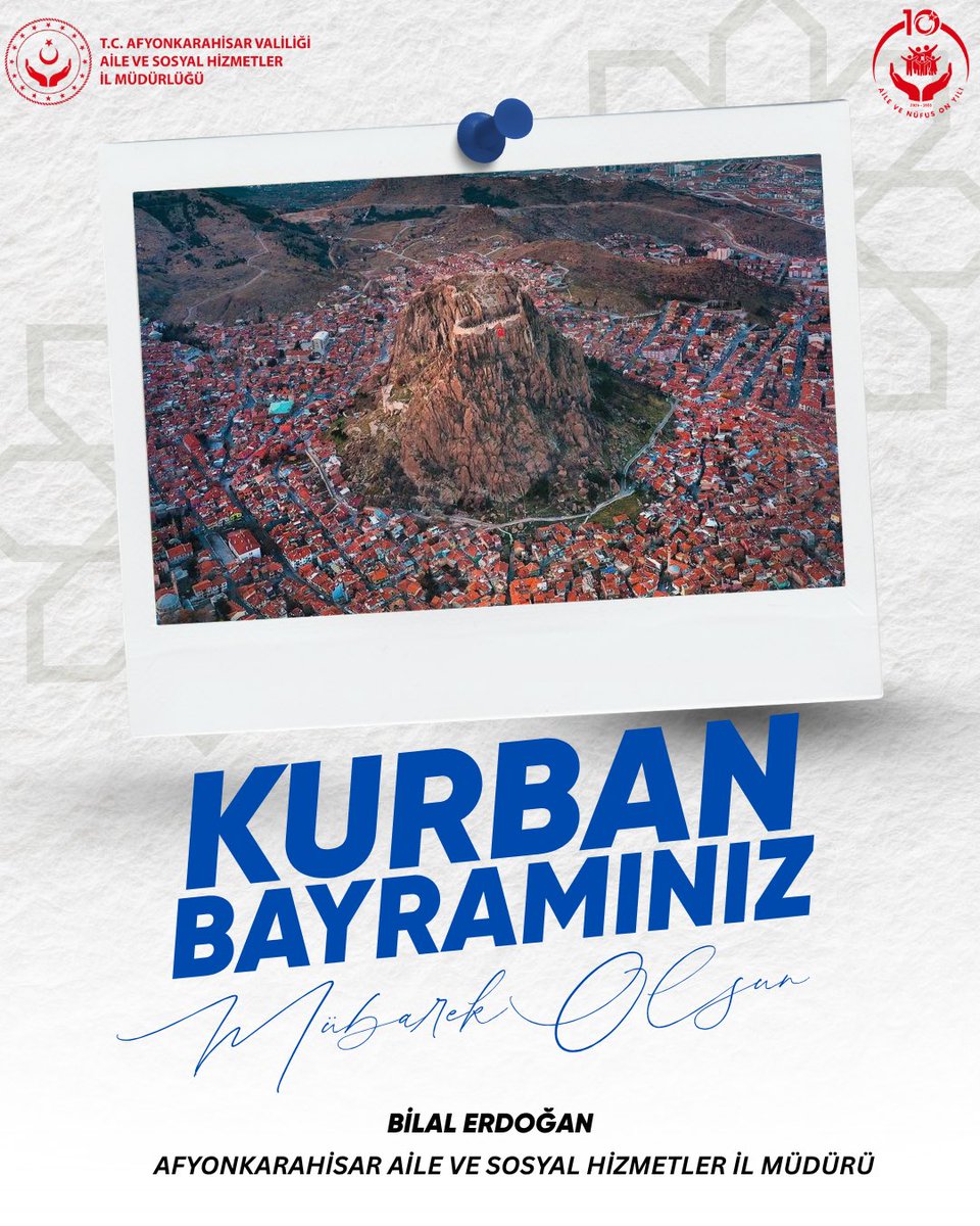 Afyonkarahisar Aile ve Sosyal Hizmetler İl Müd. tweet media