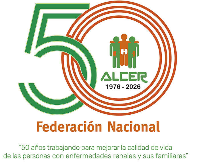 FNALCER's tweet photo. 𝗔𝗟𝗖𝗘𝗥 𝗖𝗢𝗡𝗠𝗘𝗠𝗢𝗥𝗔 𝟱𝟬 𝗔Ñ𝗢𝗦 𝗗𝗘 𝗖𝗢𝗠𝗣𝗥𝗢𝗠𝗜𝗦𝗢 𝗖𝗢𝗡 𝗟𝗔𝗦 𝗣𝗘𝗥𝗦𝗢𝗡𝗔𝗦 𝗖𝗢𝗡 𝗘𝗡𝗙𝗘𝗥𝗠𝗘𝗗𝗔𝗗 𝗥𝗘𝗡𝗔𝗟 𝗬 𝗦𝗨𝗦 𝗙𝗔𝗠𝗜𝗟𝗜𝗔𝗥𝗘𝗦
Medio siglo de lucha por los derechos y la calidad de vida de las personas con enfermedad renal crónica.
Este viernes 29 de mayo conmemoramos este hito con una gala en el Museo Reina Sofía (Madrid), presentada por @josecorbacho  . Un reconocimiento a los pacientes, profesionales e instituciones que nos han acompañado desde 1976.
La enfermedad renal sigue siendo un reto: toca seguir impulsando la prevención y la detección precoz. 
🔗Noticia completa: https://t.co/M76uCwoz9R