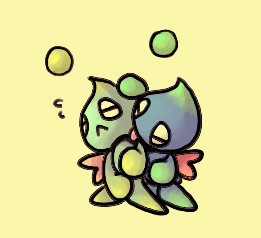 Cosmic_Fall's tweet photo. wondering if chao groom each other https://t.co/iipYpHr5Lm