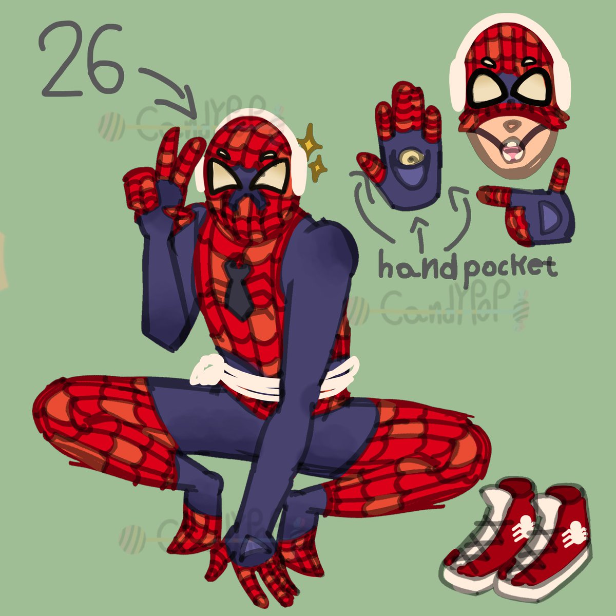 SillySmartArt's tweet photo. My spider-man oc :D(I’m making more of them ^^) #art #artworks #artwork #spidermanoc #ocart #oc #artist https://t.co/Mjg01NvbGA