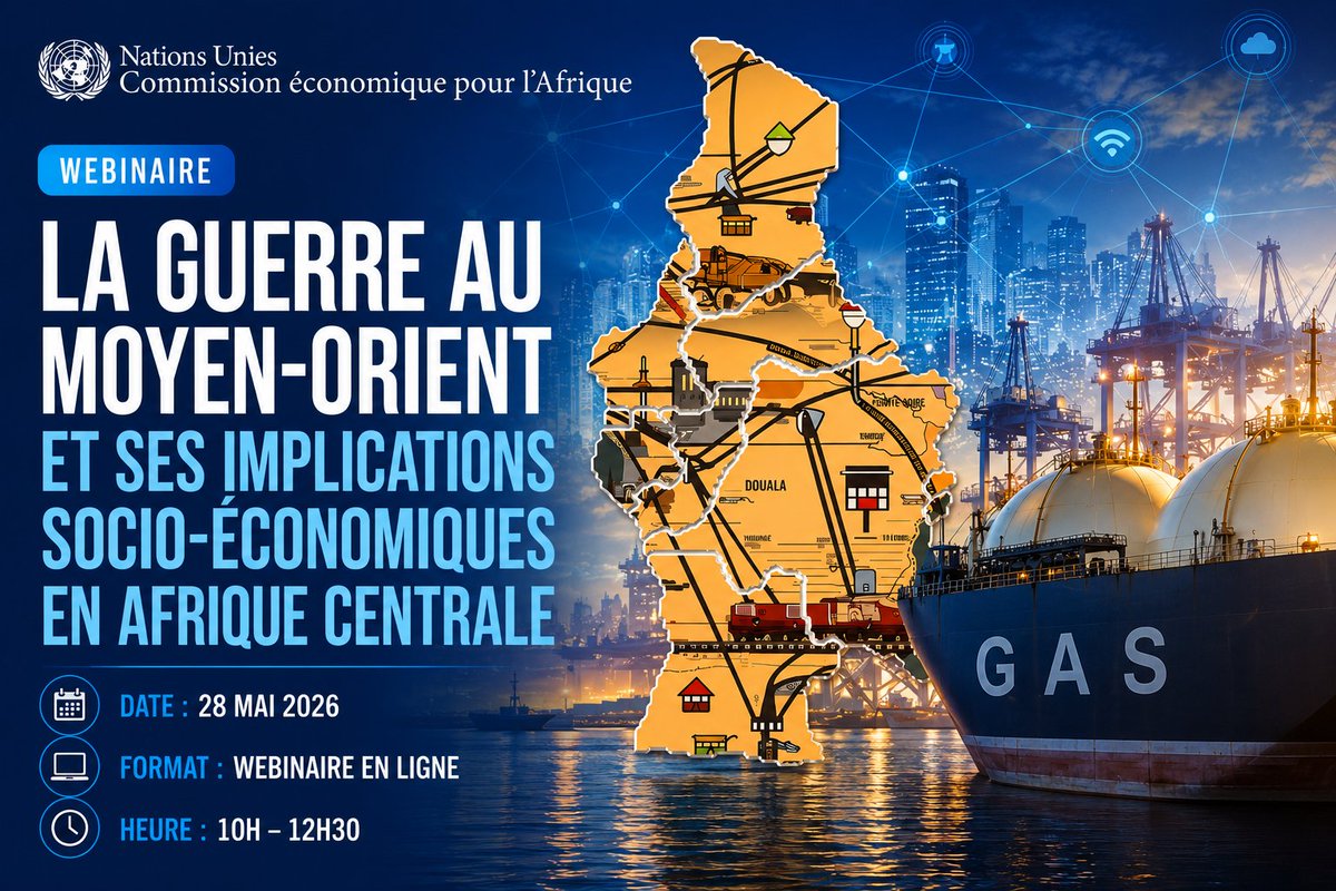 ECASROCA's tweet photo. 🌍La guerre au Moyen-Orient frappe l'Afrique centrale.
+100 $ le baril🛢. +80 % sur le gaz.
Carburant⛽️, engrais, finances publiques : les répercussions sont réelles, immédiates et la sous-région est en première ligne.
La CEA pose le débat. https://t.co/hYSSOjowoJ
