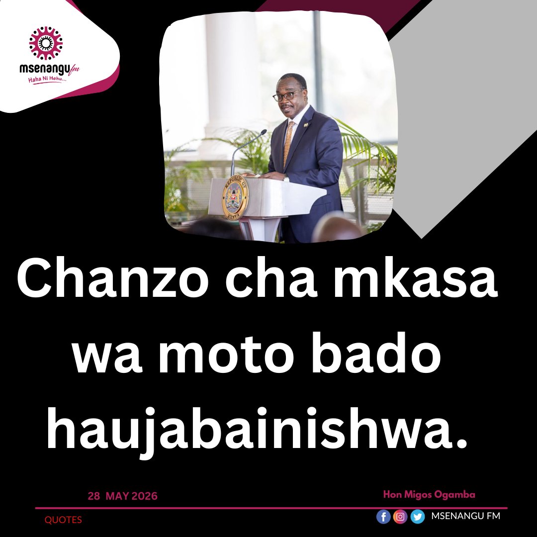 Msenangu FM tweet media