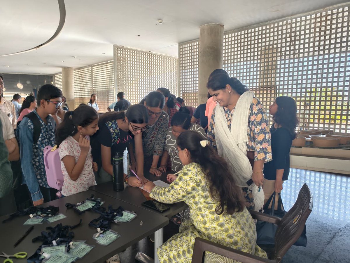 RscBhuj's tweet photo. #Day1 of the Residential #SummerCamp on "Exploring Nature" has successfully begun at @RscBhuj! 🌿
Following registration and orientation, students engaged in an enlightening expert talk by Dr. Mrugesh Trivedi to start their learning journey. https://t.co/sET7Z17Ua5