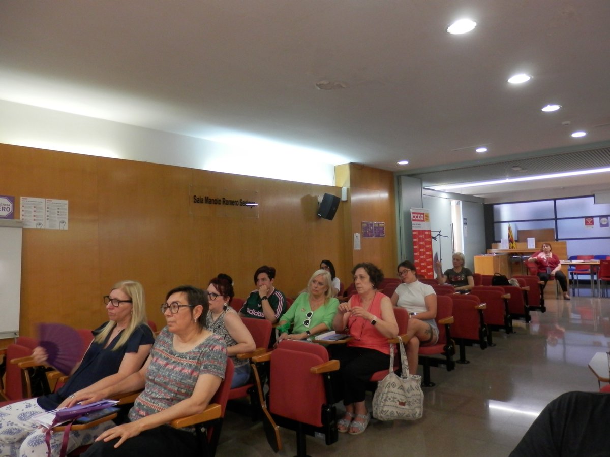 CCOOLleida's tweet photo. 📢📢📢Commemoració del Dia Internacional d’Acció per a la Salut de les Dones a CCOO de Lleida
 Jornada sindical: “El nostre cos, la nostra decisió: salut, llibertat i drets sexuals i reproductius”
#SalutDones28M #AvortamentLliure #FeminismeSindical #SalutIDemocràcia https://t.co/NlveZiVO8u
