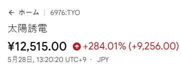 eitoshi_chance's tweet photo. 太陽誘電 (6976)、完全に大爆発してる！📈言った通りやろ🔥
事前に仕込んでた人だけが大勝利です。+284% 超えの急騰で、10,000 円台を突破！
この流れに乗り遅れたら損しますよ！次にこうなる本命銘柄、コメント欄で公開中👇 https://t.co/jvlZJzAV0E