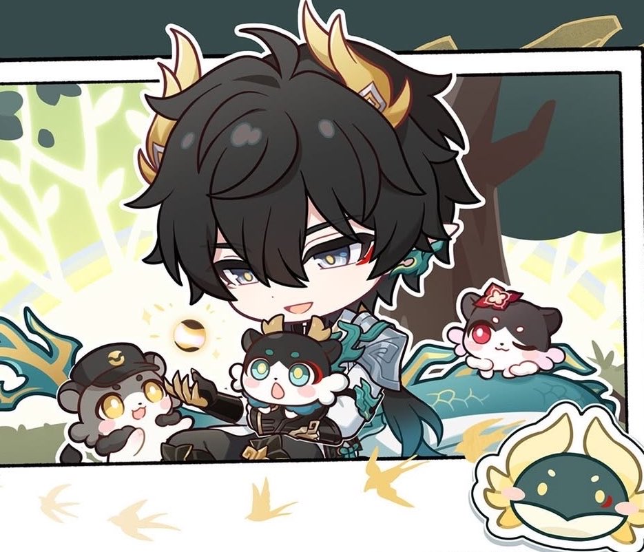 carbidepurple's tweet photo. love how gentle dan heng is with toasty dragon like that’s his SON y’all!!! https://t.co/18krXJBiRy