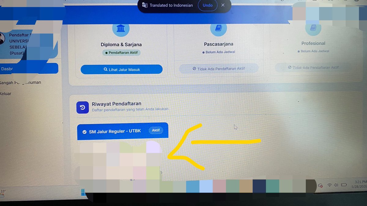 choesouli's tweet photo. @marooneraa kalo buka di laptop buka nya yg ini, soalnya kan blm selesai daftar jd kalo pencet yg itu gak bisa bebb https://t.co/f7HBXD7EtI