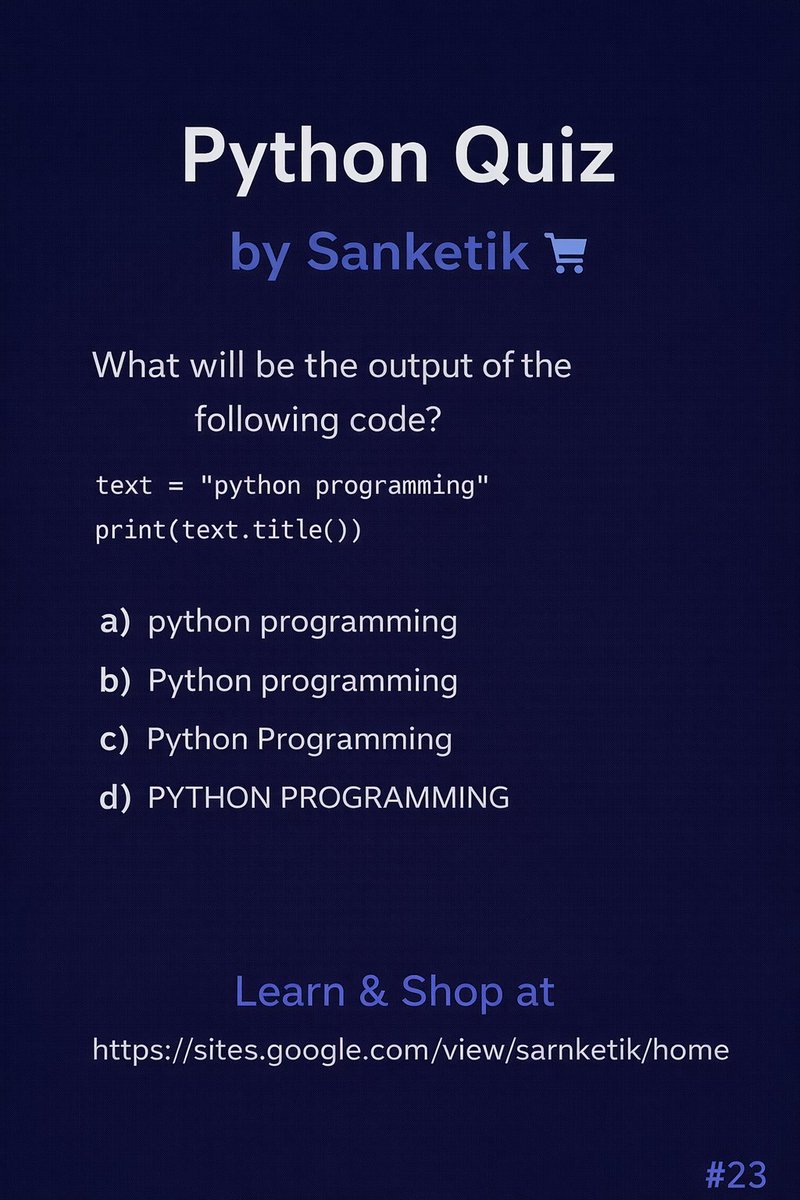 freshlibrary's tweet photo. https://t.co/uAhN24jSbf
#python #Automation https://t.co/jIwp1RpXUb