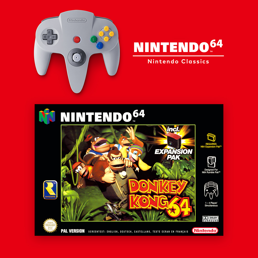 NintendoBE_FR's tweet photo. Préparez-vous à vous banaporter !

Donkey Kong 64 rejoint le catalogue #Nintendo64 – Nintendo Classics le 4 juin ! https://t.co/fDDQBmmAeu