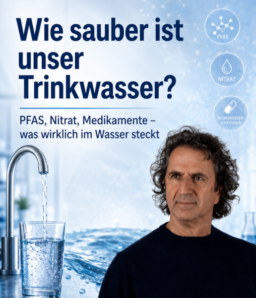ReneGraeber's tweet photo. 👉 Was ist dauerhaft im Wasser enthalten?
👉 PFAS?
👉 Nitrat?
👉 Pestizidrückstände?
👉 Arzneimittelreste?
👉 Mikroplastik?
👉 Keime? 
In meinem Beitrag habe ich das Thema ausführlich aufgedröselt:
👉 https://t.co/vQ5KyIDvRT https://t.co/rcINzqXyFK