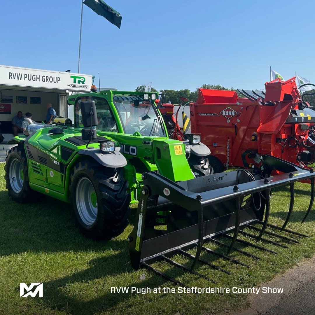UkMerlo's tweet photo. There’s still time to visit Merlo dealer RVW Pugh at the Staffordshire County Show.

Come by for a friendly chat and discover how Merlo machines can help boost performance across your farm.

#LoadsBetter #Merlo #begreen #agriculture #telehandlers https://t.co/PbDpn1Cil8