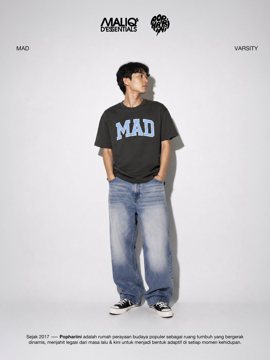 maliqmusic's tweet photo. Mau pamer yang baru rilis di Pophariini Store ββ #MADMerch edisi 24th Anniversary MAD!
Beberapa cuman tersedia dalam jumlah terbatas. Paling kalcer yang mana?
π https://t.co/e3RA7TveZ1 https://t.co/zMx7tSaQ2z