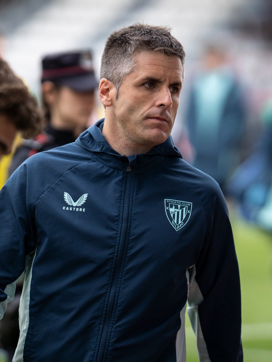 Athletic_en's tweet photo. ℹ️ Jokin Aranbarri to leave #BilbaoAthletic 

The coach has led our B team for the past two seasons. 

🍀 Thank you for everything and good luck, Jokin! 

#AthleticLezama 🦁 https://t.co/3DhxwBjdCX