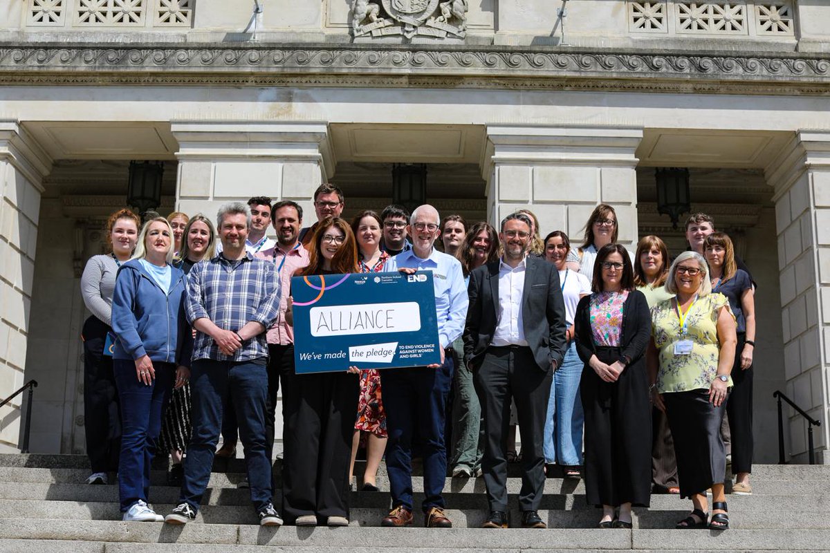 Kelmba's tweet photo. Change starts with awareness. Our constituency staff took part in training with @Nexus_NI  and have signed the pledge to #BreakTheCycle. We’re committed to standing with survivors and building safer communities.

@allianceparty  #Nexus #EndVAWG #TakeThePledge https://t.co/eQHfwSAt0h