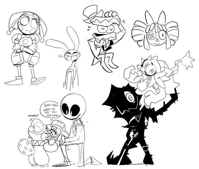 Some Late Night TADC Sketches
#tadc #tadcoc 