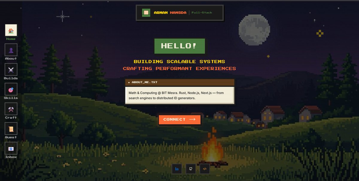 Armandotdev's tweet photo. Finally My Portfolio Website is live
🌐 https://t.co/IGQLNvjtdL

Would love your feedback 👀 https://t.co/Br7X0P7VtU