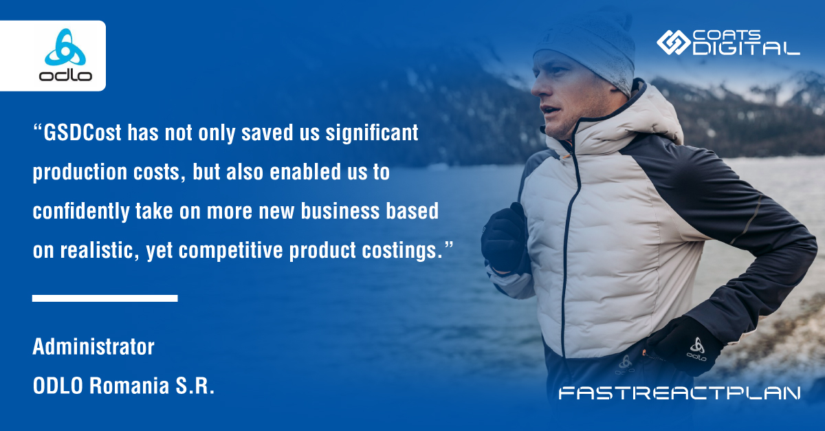 CoatsDigital's tweet photo. With GSDCost onboard, ODLO can now confidently and fairly negotiate product prices with customers and increase overall production efficiencies by 10%.
 
Read more here: https://t.co/ULlKHkSNQk https://t.co/G19YnDCyg7