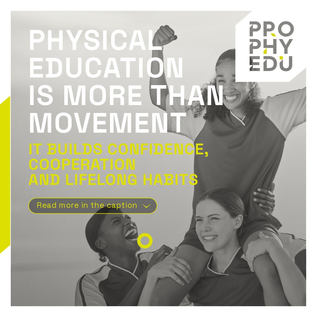 pro_phy_edu's tweet photo. Physical Education is more than movement. 🏃‍♀️ It builds confidence, cooperation, responsibility, inclusion and lifelong healthy habits. Quality PE helps every student feel active, capable and involved. 🌍 #ProPhyEdu https://t.co/vvmdODGqAZ