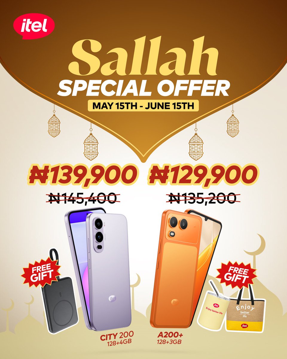 Glo2dk's tweet photo. #itelsallahoffer guys get your special sallah offer from @itelNigeria  on city 200 phones 
@akiayo @fluffy_zo @ogelili https://t.co/cbQQfJPxUG