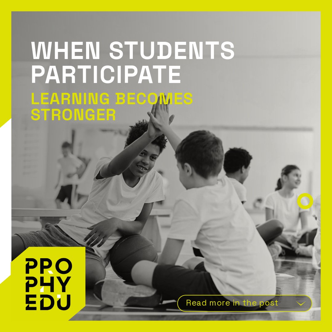 pro_phy_edu's tweet photo. Active methodologies make PE more meaningful. 💡 When students think, decide, cooperate and solve real movement challenges, learning becomes stronger, more inclusive and connected to their lives. 🤝 #ProPhyEdu https://t.co/zzylCEaa19