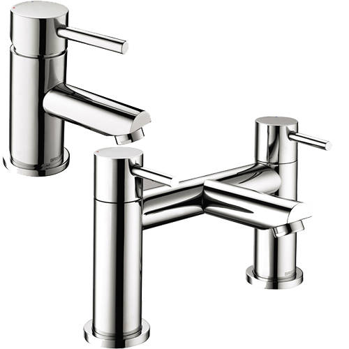 Taps4Less's tweet photo. Bristan Blitz mono basin and bath filler tap pack in chrome with clicker basin waste, £185 at Taps4Less. https://t.co/Vo8dUNddEz https://t.co/OvpAOGJC7e