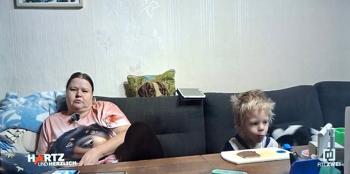 Trashinator007's tweet photo. Dave geht zu einer Tagesmutter? WARUM?
Die Fritte ist den ganzen Tag Zuhause, wozu braucht die ne Tagesmutter???
Ich denke sie ist weg von "de Ämter" 
Wer bezahlt denn die  Frau und den Sonderkindergarten?

#hartzundherzlich https://t.co/xTaJtSnxJE