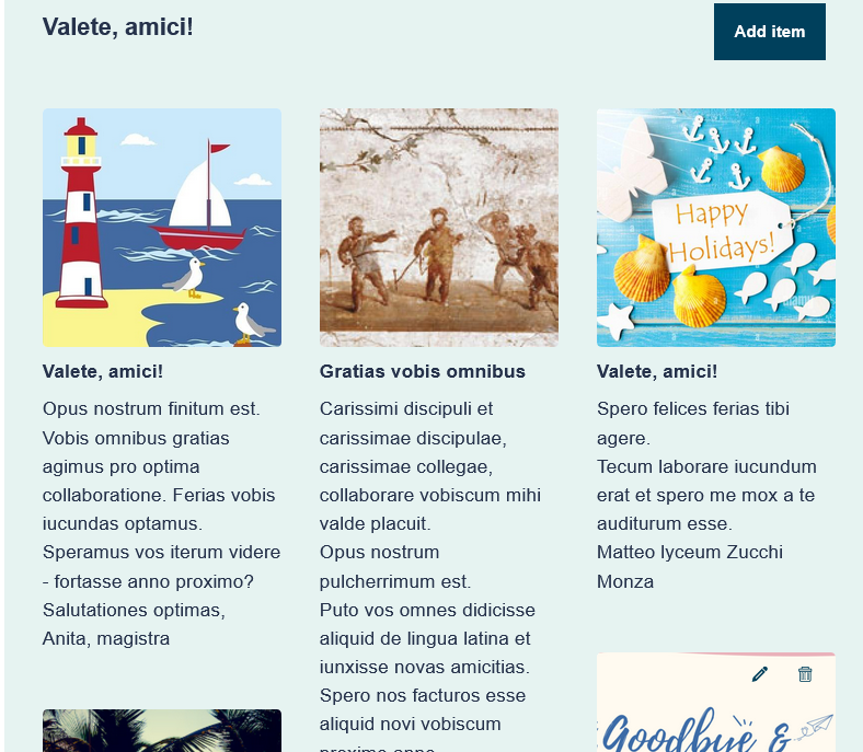 PPiernavieja's tweet photo. En el departamento de Cultura Clásica del IES Sánchez Lastra hemos desarrollado durante este curso el proyecto "Latine loquamur!" utilizando el latín como lengua de comunicación real en actividades digitales, intercambios culturales y proyectos colaborativos. https://t.co/jfA6BpTAiL