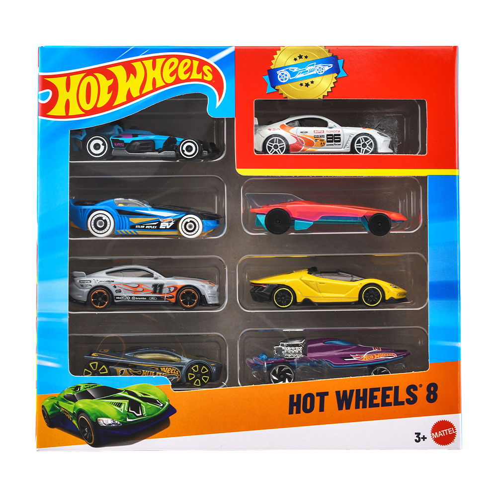 ホットウィール ギフトパック（全4種） ホットウィール 8カーパック 新アソートが登場！】 人気ベーシックカー
