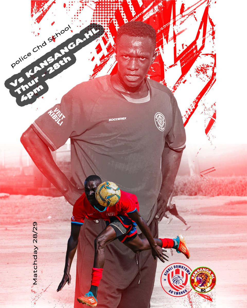 AbeManga's tweet photo. It's match day at home against Kansanga HL. 
#AbeManga🔴⚪⚫
#VisitKibuli https://t.co/zgrIQn6dvq