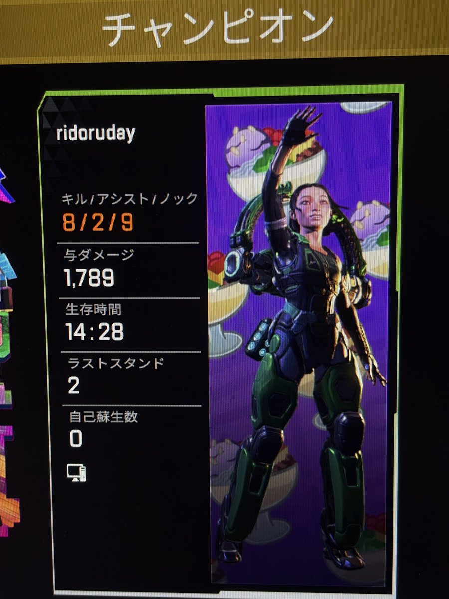 Ridorud's tweet photo. APEX引退から4年が経って、再びハンマーに挑戦中。ライフラインとさようならしました。
信じるのはディボーションだけ https://t.co/7reZ6TXBW8