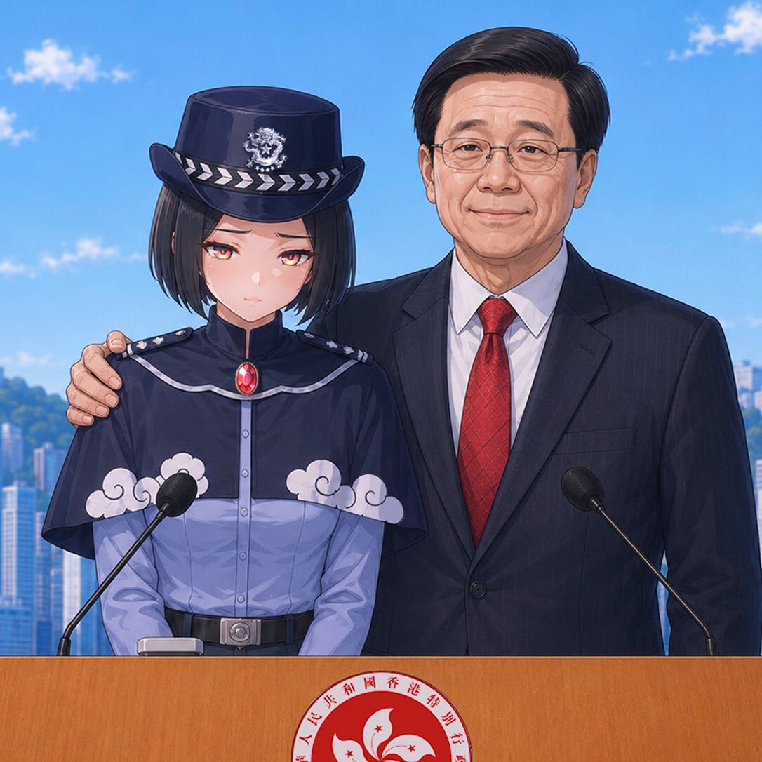 ReversedFrontTW's tweet photo. 【同人投稿】李家超亲自示范粤港澳互联互通 邀请广东公安深化衔接⋯⋯感谢 新中国狂欢 老师赐稿

投稿者 @RFCarnivalChina ：完整无码分镜在游戏DC的18+区（https://t.co/9kAIhb9iLz）

#逆统战烽火 玥玥 https://t.co/tb05rfhQZU