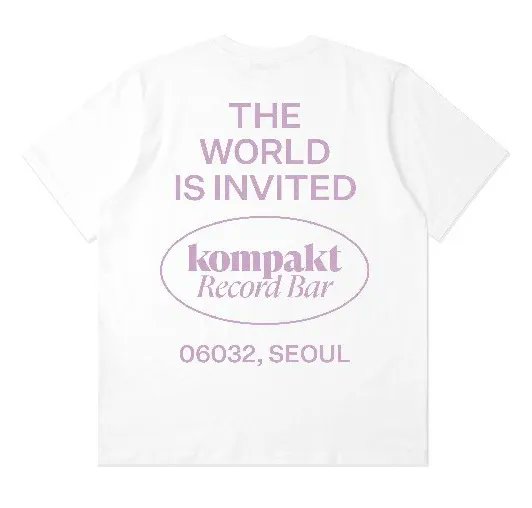 diskunion_Asia's tweet photo. 【特集】
2026 SPRING / SUMMER T-SHIRT 新作入荷
ソウル発、世界中の音楽好きが集う場所
「Kompakt Record bar」公式グッズ発売中!!

https://t.co/Nw5n1SbkdE https://t.co/aOmydPgRVY